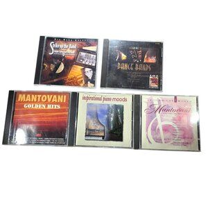 Lot Of 5 CD Big Band Gospel Golden Age Of Dance Bands Mantovani Golden Hits etc